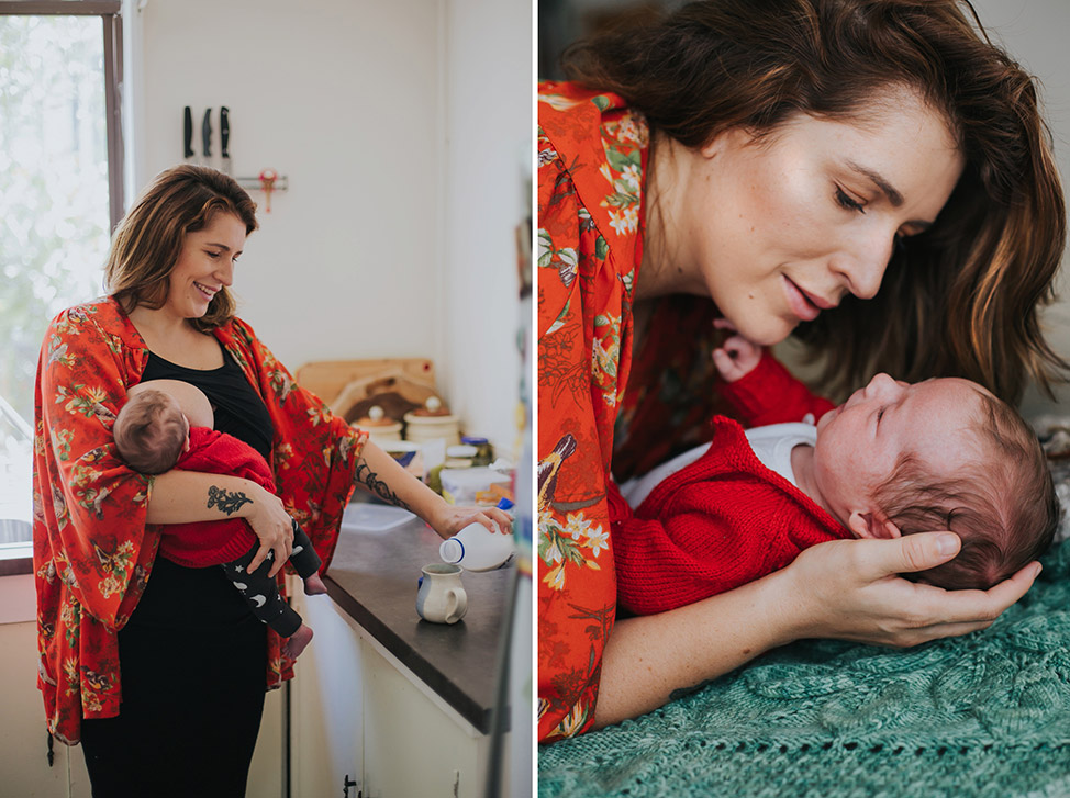 Prue Vickery Emotional Intimate Breastfeeding Newborn Portraits Sydney Australia