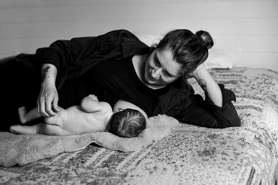 Prue Vickery Unposed Breastfeeding Newborn Sydney Photographer