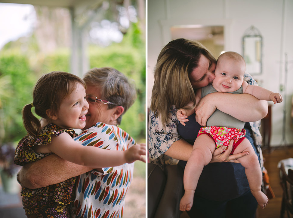 Prue Vickery documentary extended family photography baby Sydney unposed